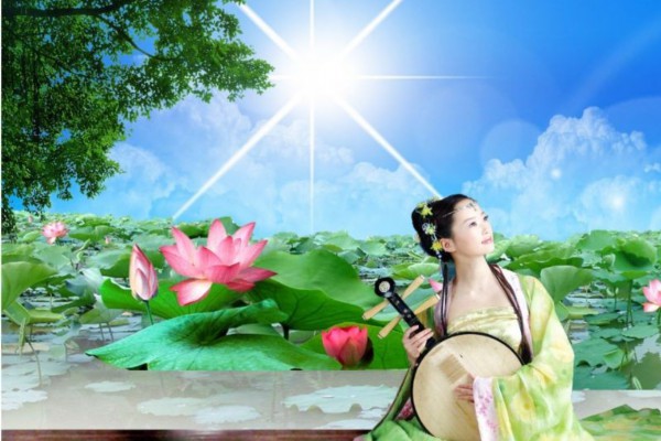 杭州夜色下，乾隆皇帝品茶养生记